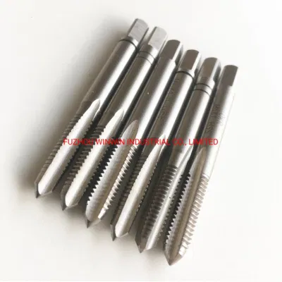 DIN352 M6X1.0 HSS Hand Taps with Stright Flute (WW-3ST01)