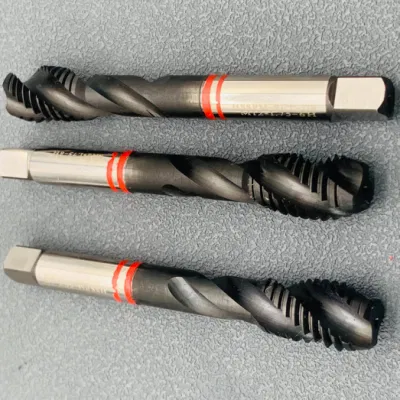 Grewin-Wholesale Price High Speed Steel Tap Hsse-Pm M2-M24 Metric Cutting Tool Spiral Flute Plug Machine Screw Thread Taps