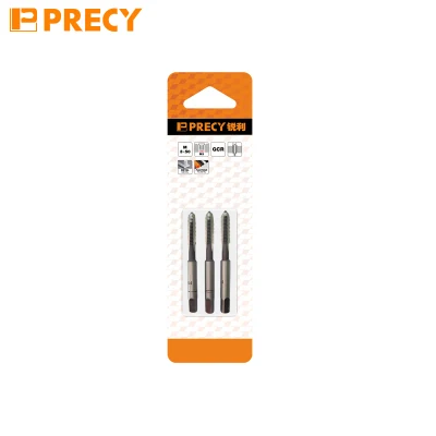 3 Hand Taps - M - Chrome Steel Tool Set