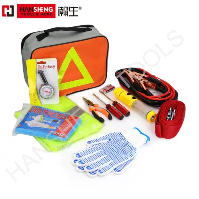 Professional Auto Emergency,Car Carrying,Car Use,12PC,Civil Air Defense Home Rescue Kit,Tool Box,Rescue Kit,Pliers,Hammer,Steel Tap,Screwdriver,Wrench,Snips