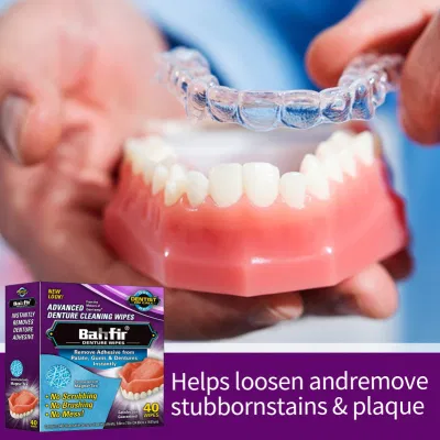 Remove Surface Stains Peppermint Eco Friendly Denture Cleansing Tablets with FDA