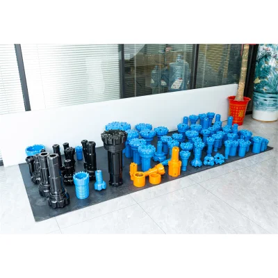 Russia Type DTH Hammer Bits Durable 127mm Button Bits T51 Thread Carbide Rock Quarrying Drilling Tools