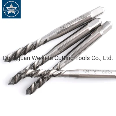Hsse-M35 JIS Left Hand Spiral Fluted Taps Unf 10-32L 1/4-28L 1/4-32L 5/16-24L 3/8-24L 1/2-20L Machine Screw Thread Tap