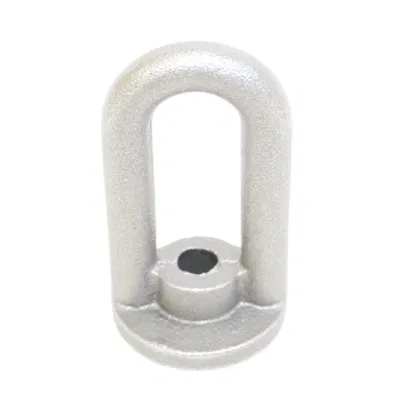 Made in China OEM Customized Hot Die Forging Steel Hoist Equipment Spare Parts Lifting Eye Nut