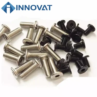 M6X40 DIN 7984 SS304 Hexagon Socket Thin Head Cap Screws 12.9 Grade Alloy Steel M3-M24 DIN 7984 Hex Socket Thin Head Cap Screw