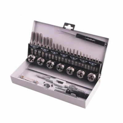 Hot Selling 5PCS/Set Good Quality M3/M4/M5/M6/M8 Tap Set Fit Handle DIY Tool New Machine Hand Screw Thread Taps Reamer