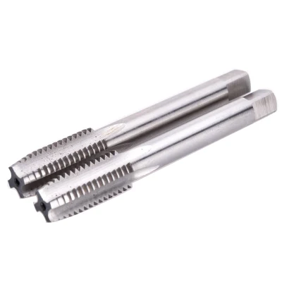 Titanium Machine Right Hand Tap Drill Spiral Point Thread Plug Handle Taps Die Tool Set