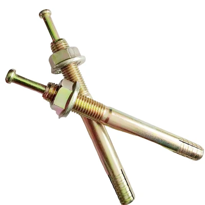 Medium/Heavy Load Hexagon Flange/Washer Nut Hammer Set Pin Drive Expansion Anchor