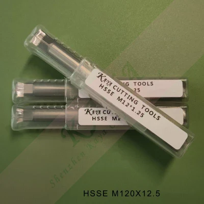 CNC Machine Cutting Tool Hsse Spiral Flute Taps for Stainless Steel M12*1.25