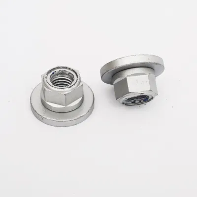 China Fastener All Sizes Zinc Plated Factory Price Grade 8.8 10.9 High Strength Stainless Steel Brass Hexagon Hex Flange Nut