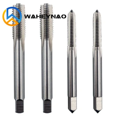 HSS 6542 HSS-E Cobalt Thread Tap Manufacturers Spiral Point Flute/Groove Machine Taps DIN371/DIN376 Tin Coated