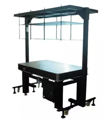 Pot-P Series Solid Vibration Isolation Honeycomb Core Optical Table