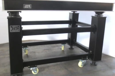 Pot-P Series Solid Vibration Isolation Honeycomb Core Optical Table