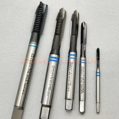 Grewin-High Performance HSS-E Pm Straight Tip Taps Threading Tools Machine Tap HSS Cobalt Hsse Spiral Taps