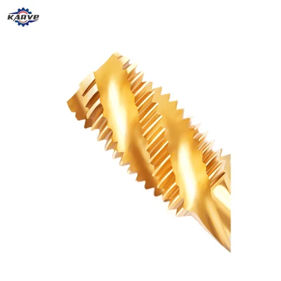 Karve Thread Customized Cutting Machine Tap HSS Spiral Flute Screw Tap