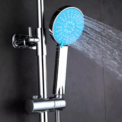 Luxury Rain Shower Faucets Hand Shower Mixer Tap Set Rain Fall Shower Set