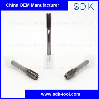 Tungsten Carbide Straight Flute Cutting Taps for Steel