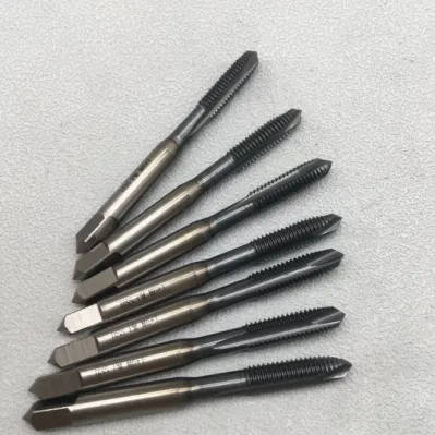 ISO High Quality Cutting Tools Machine Tap HSS Straight Flute Taps for Creating Screw Thread
