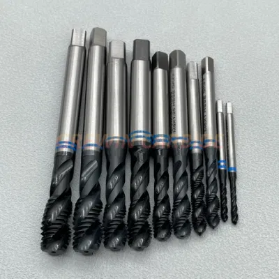 Gw Carbide-Hot Selling High Quality HSS Cobalt Screw Machine Tap Spiral Point Flute/Groove Thread Taps Tiain Coated for Processing Stainless Steel