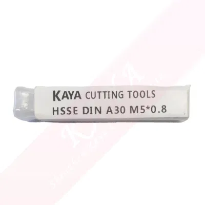 Hsse CNC Machine Tap Tin DIN 371 374 376 Metric Machine Screw Thread Tap A30 M5