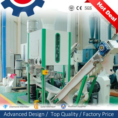 Mobile Waste Newspaper Cotton Stalk Rice Husk Pellet Making Machine Set