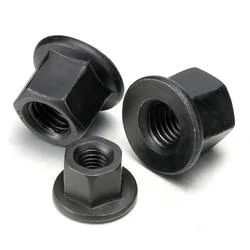 Factory Price High Strength Die Clamp Nut Carbon Steel Hexagon Flange Nuts