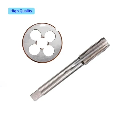 M8 Machine Solid Thread Rolling Dies Carbide Metric spiral Taps and Die Set