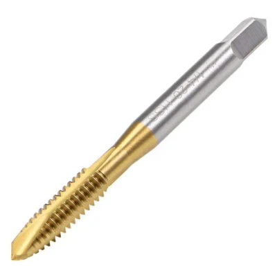 ISO529 Standard Tin Coated HSS-M2 Material Screw Thread Spiral Point Machine Tap