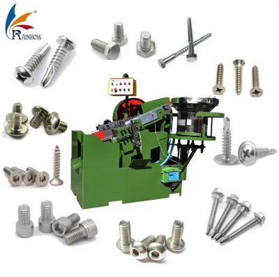 Customized Bolt Threading Bolt Making Flat Die Thread Rolling Machine