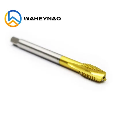 HSS DIN376 Machine Taps M12-M24 Spiral Point Taps Metric Screw Taps Tapping with Tin Coated