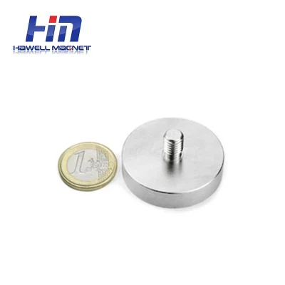 Permanent Magnetic Cup Shape Straight Countersunk Strong Pot Magnets