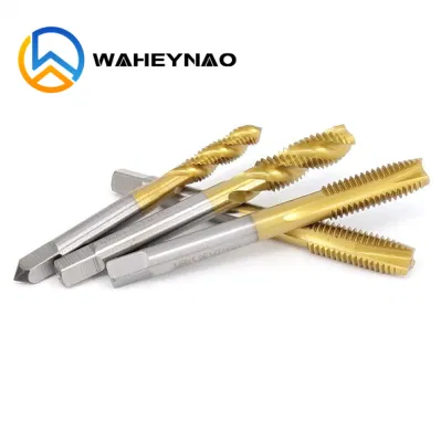 M2 M3 M4 M5 M6 M8 M10 M12 M14 M16 M18 High Speed Steel Spiral Tap