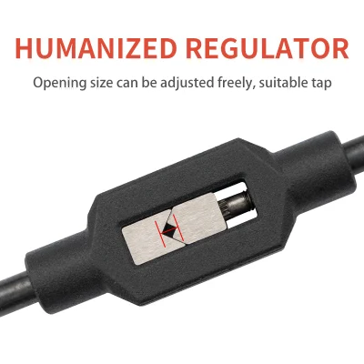 Adjustable Tap Wrench Handle Tap Handle Tool Ratcheting Tap Handle for Tap Reamer Tapping Hand Tool