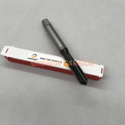 Grewin&Cowee-High Perfomance Straight Fluted Screw Taps Standard Metric Sizes Machine Screw Threading Taps for Processing Cast Iron