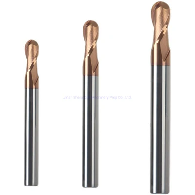 HRC58 Extended Length Solid Carbide 4 Flute Ball End Mills