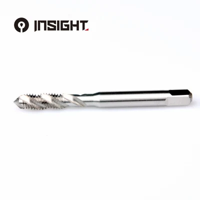 DIN Spiral Taps with Tin Coating HSS Spiral Flute Threading Taps