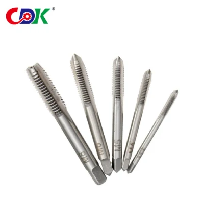 Best Sell High Qualityhss M10*1.5mm Taps Tin Coated Spiral Point Taps