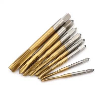Big Stock Metric Inch HSS Hsse Spiral Flute Screw Threading Taps Drill Set Tools for Machine Metal M2 M2.5 M3 M4 M5 M6 M8 M10 M12 M16 M20 M24 M30