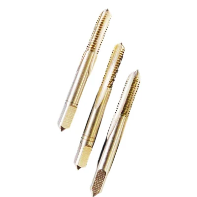 DIN352 M6X1.0 Tap Set HSS G 3 Pieces Hand Taps Set