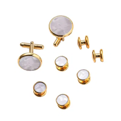 China Wholesale Factory Wholesale Custom Fashion Metal OEM Jewelry Clothing Accessory Mens Shirt Gold Silver Metal Blank Tie Bar Clip Set Cufflink