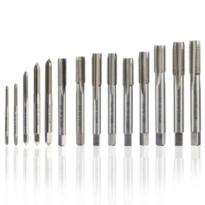 Hot Selling 5PCS/Set Good Quality M3/M4/M5/M6/M8 Tap Set Fit Handle DIY Tool New Machine Hand Screw Thread Taps Reamer