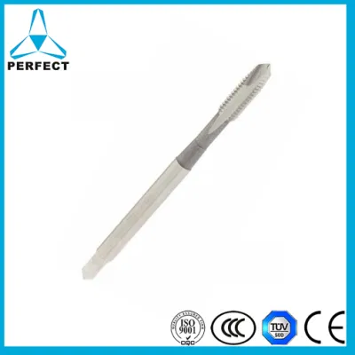 High Speed Steel Bright Finish Plug Chamfer Spiral Point Sti Tap