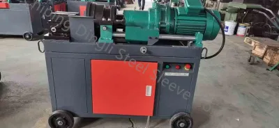 Thread Steel Thread Rolling Machine 200mm Rebar with Dies