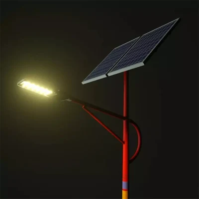 Outdoor 10m 80W LED Solar Street Light with Adjustable Configuration and Price