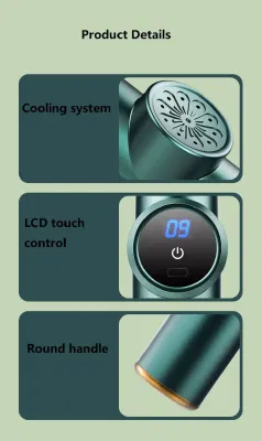 Sauron A8 2022 8 Massage Heads Knocking Tapping Professional Muscle Relax Mini Massage Gun