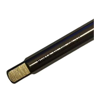 DIN371 Titanium Coated HSS Spiral Flute Metric Machine Screw Thread Taps