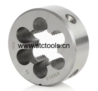 High Speed Steel (HSS) Round Thread Dies