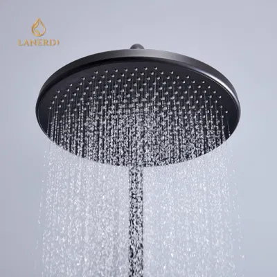 Bathroom Tap Thermostatic Tub Faucets Black Shower Set High Pressure Black Shower Head Set