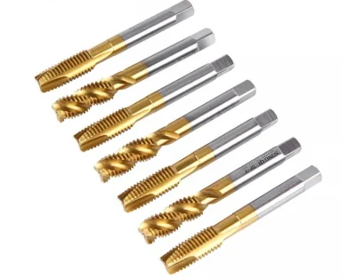China Manufacturers Wholesale M2 M2.5 M3 M4 M5 M6 M8 M10 M12 M14 M16 Various HSS Spiral Flute OEM Machine Types of Machine Tap