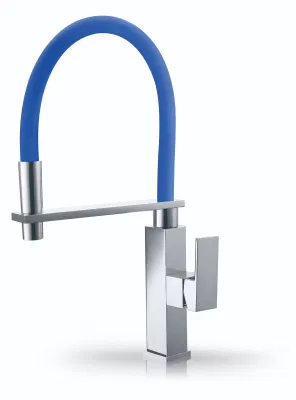 Landonbath High Quality Square Gun Black Matt Black Metal SUS304 Brass Kitchen Tap